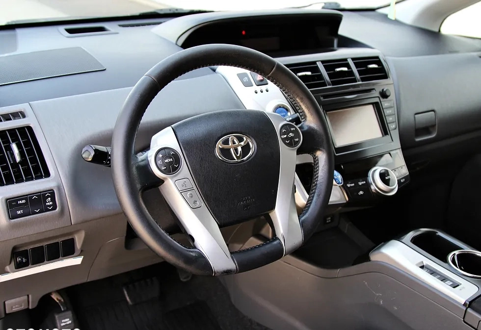 Toyota Prius+ cena 46990 przebieg: 261400, rok produkcji 2012 z Skępe małe 667